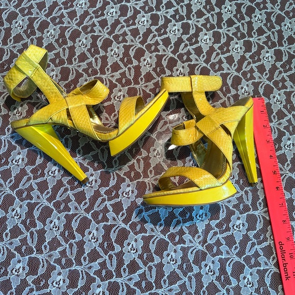 Bebe yellow platforms!! - Picture 5 of 6